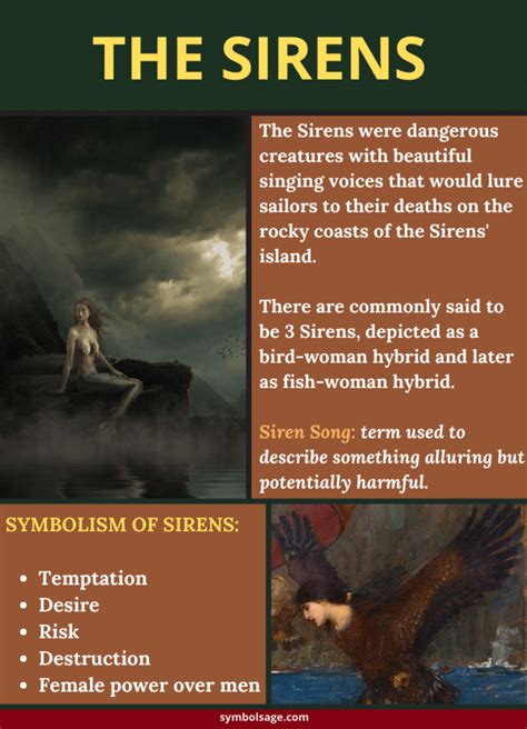 sirens greek mythology meaning